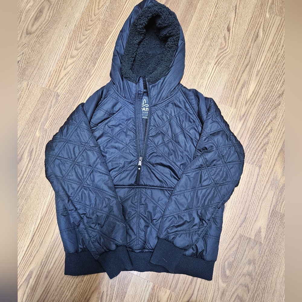 Prana Esla Half Zip Jacket. Black. New without tags. Sherpa lined.